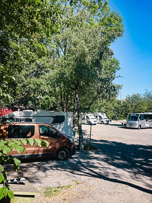 Tantolunden motorhome camping